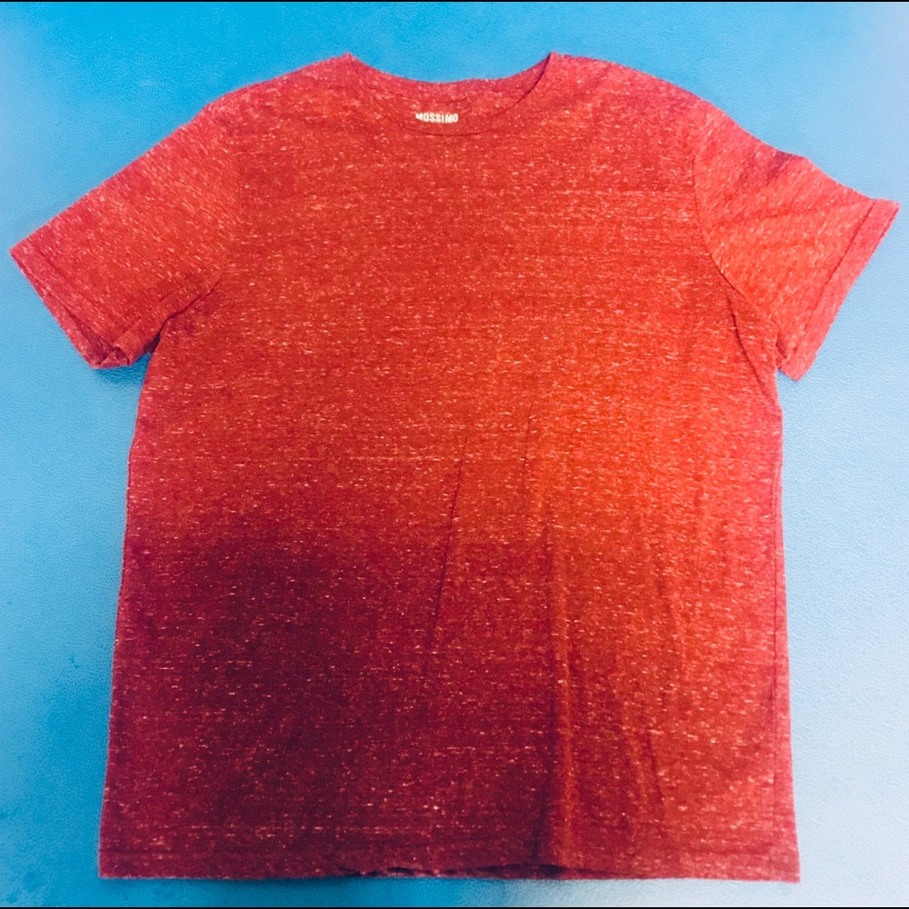 Men’s Mossimo Burgundy Washed T Shirt Size Large
